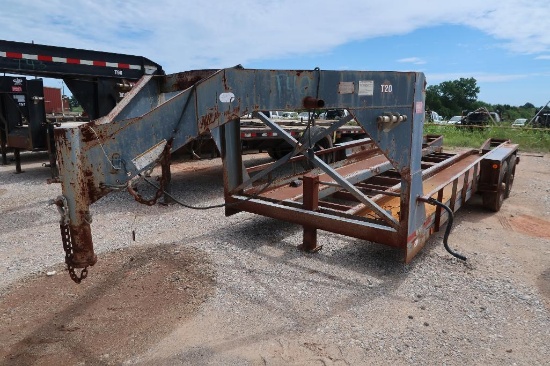 2008 Belshe 16 ft. Tandem-Axle Equipment Trailer Model BF9T, VIN 16JF0182181044445 (#T20)