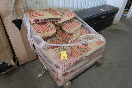 LOT: Approx. (18) Bags Oil Dry on (1) Pallet