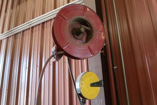 LOT: (2) Hose Reels, (1) Extension Cord Reel