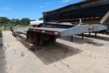 2014 Nuttall Tandem-Axle Double Drop Lowboy Trailer Model 235DD, VIN 4C9CN4420EA061697, 35 Ton