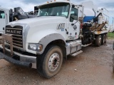 2012 Mack Tandem-Axle Acid Truck Model GU713, VIN 1M2AX04C5CM012254, 10.8L Diesel, 6x4, Class 8,