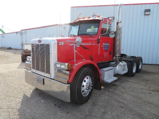 2007 Peterbilt Conventional Tandem-Axle Truck Tractor Model 378, VIN 1XPFDU9X17N648898, 12.0L L6