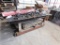 LOT: 49 in. x 78 in. Heavy Duty Rolling Steel Work Bench with Contents of Scrap Metal
