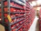 LOT: (1) Row of Steel Shelving (both sides) with Contents of Hardware, Bushings, Pulleys, Sprockets,