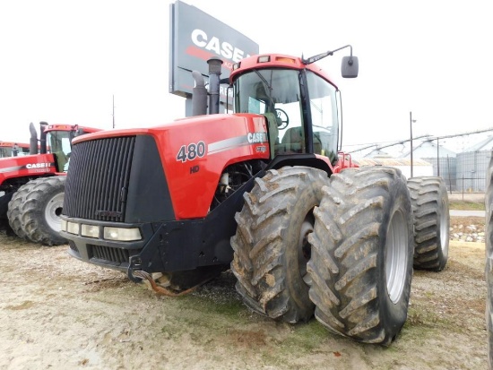 2006 Case-IH Steiger Tractor Model STX 480, S/N Z6F100948, 4WD, Cummins QSX15 6-Cyl. 915 CID 480 HP