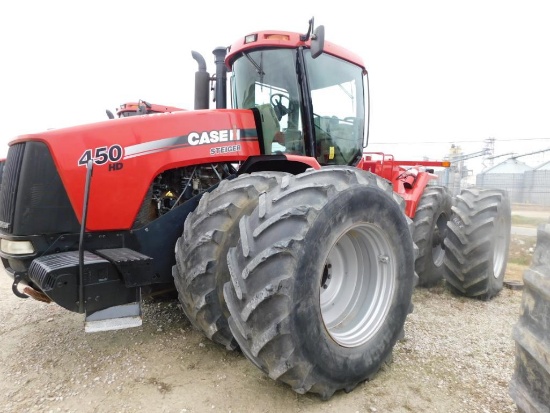 2003 Case-IH Steiger Tractor Model STX 450, S/N JEE0102326, 4WD, Cummins QSX15 6-Cyl. 912 CID 450 HP