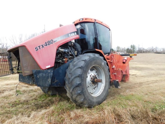 Case Tractor Model STX 480S, S/N Z6F100477 (as is)