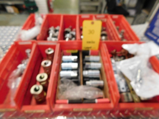 LOT: Assorted Hydraulic Couplers