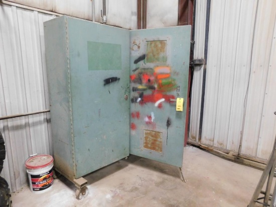 Rolling Flammable Liquid Storage Cabinet