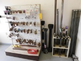 LOT: Assorted Yokes, Shafts & Safety Covers