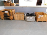 LOT: (4) Crates of Assorted Chisels, Wheels, Arms & Rippers