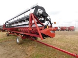 LOT: Case-IH Platform Header Model 2020 35 N76 BK, S/N CBJ021607, with 35 ft. Bean Head Reel, on