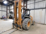 Case 8000 lb. Rough Terrain Diesel Forklift Model 588H, S/N JJGN580HTCC570053, 210 in. Reach,