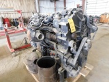 Cummins 6-Cylinder Diesel Motor Model QSX15 500 (2012), on Stand (status unknown)