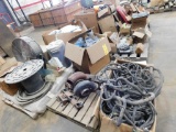 LOT: Assorted Equipment & Engine Parts, Turbos, etc. on (6) Pallets