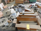 LOT: Assorted Farm Implement Parts on (9) Pallets