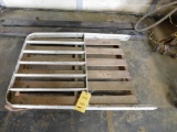 LOT: 6 ft. Fork Extensions & Safety Rack