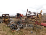 LOT: Large Quantity of Scrap Metal & Equipment (directly behind rear building - excludes tires)