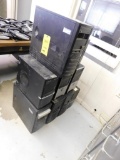 LOT: (9) Computer Towers (no hard drives)