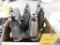 LOT: (8) Pieces Cat 50 Tool Holders