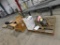 LOT: Spare Parts for Wheelabrator Shot Blast Machine including 15 HP Motor, Auger Assembly, Pulleys,