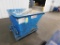 1/2 cu. yd. Rolling Self Dumping Chip Hopper (empty)