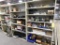 LOT: (5) Steel Shelving Units with Contents of Assorted Valves & Hardware
