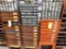 LOT: (3) Steel Parts Index Cabinets with Sliding Drawers, with Contents of Electrical Connectors &