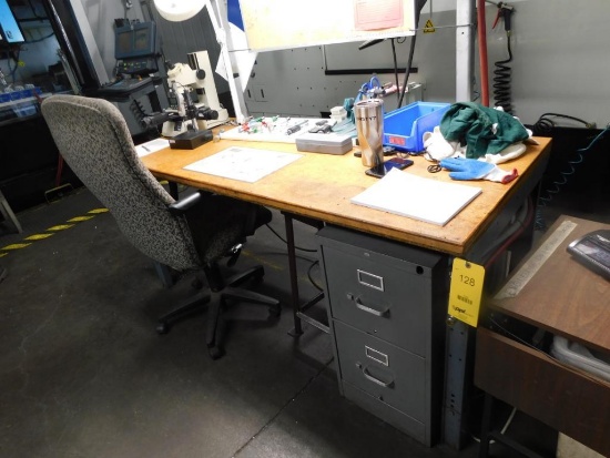 Wood Top Work Bench