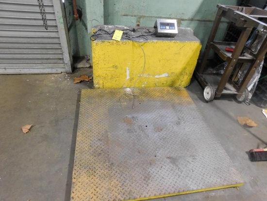 4 ft. x 4 ft. Floor Scale, with Pennsylvania Model 7500 DRO