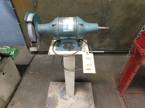 8 in. Double End Pedestal Grinder