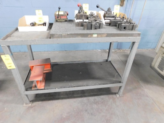 Steel Table with 24 in. x 36 in. Granite Surface Plate