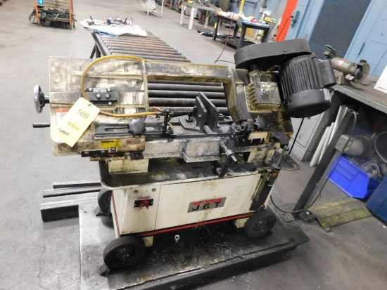 Jet 7 in. x 12 in. Horizontal Band Saw Model J-3410, S/N 14015477
