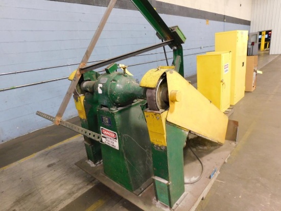 United States Electrical Double End Pedestal Belt Grinder