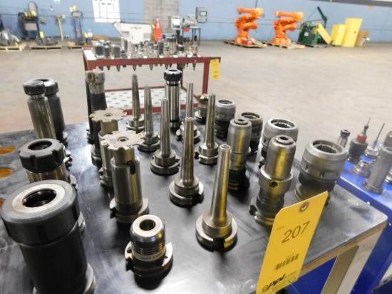 LOT: (25) Pieces Cat 40 Tool Holders
