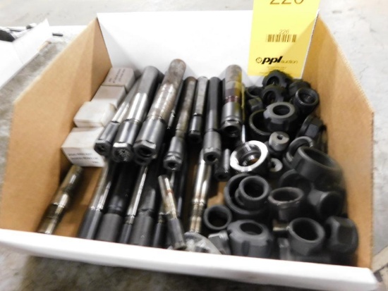 LOT: ER Collet Holders & Nuts