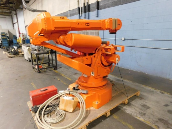 ABB Robot Model 1FK6083-6AZ21-9ZZ9- ZS01, S/N J110-0488-97-018 (refurbished by manufacturer in 2018)