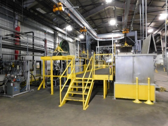 LOT: Locite Manual Vacuum Pressure Impregnation System (2017), 50 in. Diameter x 38-1/2 in. Basket,