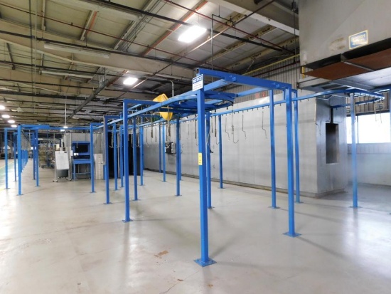LOT: Fully Automated Fluorescent Penetrant Inspection (FPI) System with (7) Stations: Load Station,