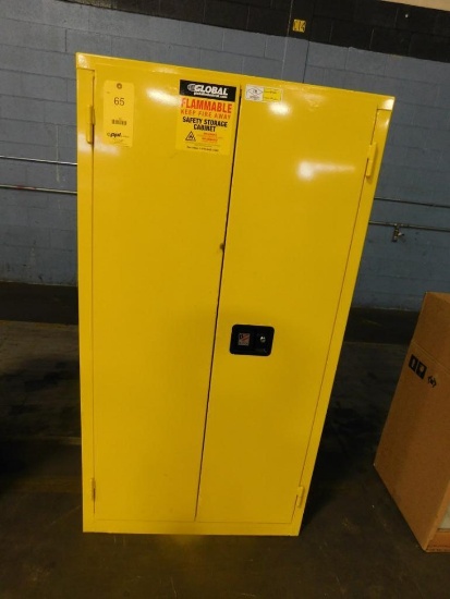 Global 44 Gallon Flammable Liquid Storage Cabinet