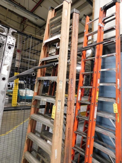 LOT: (2) 10 ft. A-Frame Ladders