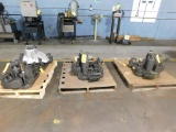 LOT: (4) Assorted Machine Pallets with Fixtures