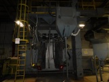 LOT: BCP 8-Wheel Shot Blast Machine Model A4-6798, S/N 1729 (1996), Mesh Belt Conveyor, 34 in. x 22