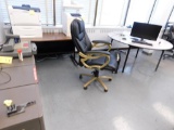 LOT: Remaining Contents of Office including (6) Desks, Partition Walls, (8) File Cabinets, (5)