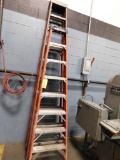 LOT: (1) 10 ft. & (1) 8 ft. A-Frame Ladders