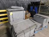 LOT: Assorted Steel Shelving on (3) Pallets