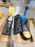 LOT: Assorted Torque Wrenches & Pneumatic Riveter