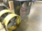 LOT: (2) Drum Fans & (1) Box Fan