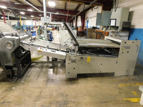 2004 Heidelberg Stahl TD78 30 in. Wide Folder, S/N FH.FAE1-00232, with 8-Page Folding Attachment,