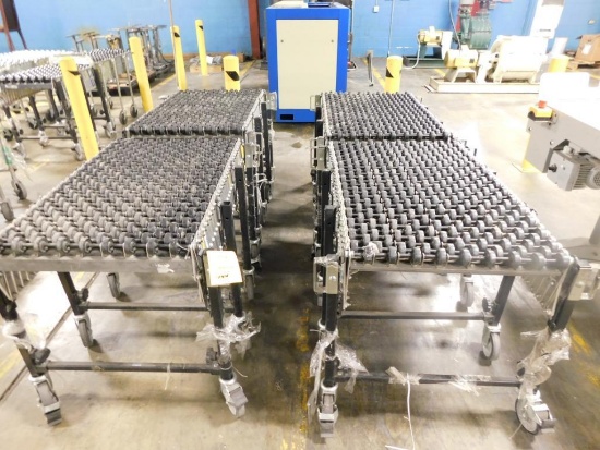 LOT: (4) Pieces of Flexible Conveyor